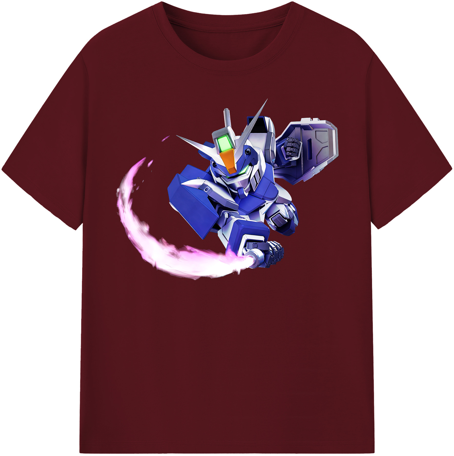 （画像用） 機動戦士ガンダム Mobile Suit Gundam 綿100％半袖Tシャツ（フロントプリント）